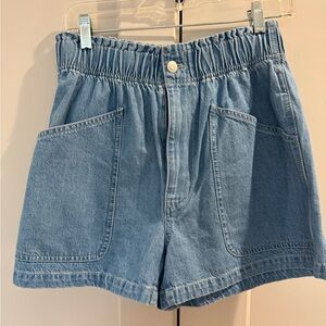 Madewell Light Blue Jean Shorts